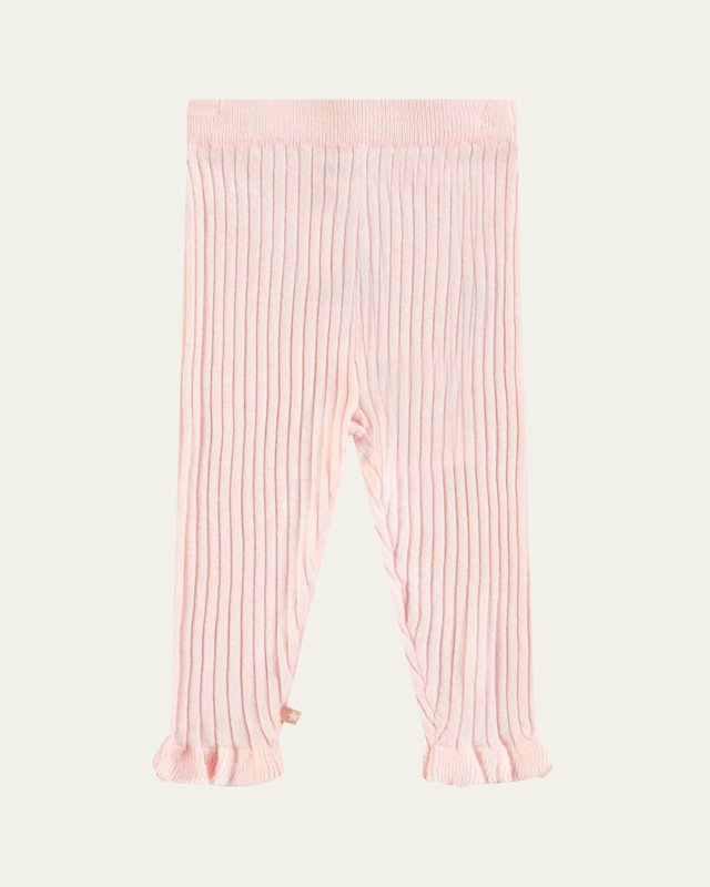 Girl's Sanne Ribbed Pants, Size 6M-4